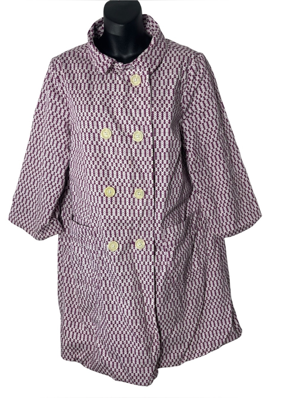 Proenza schouler for target women’s large dotted trench jacket patterned